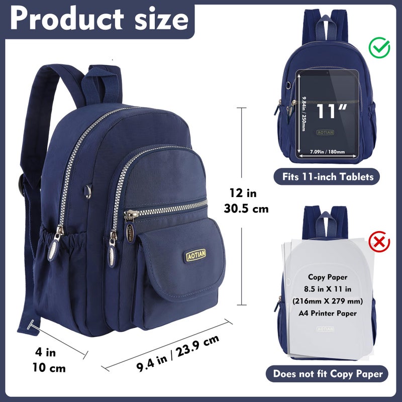 AOTIAN Mini Nylon Women Backpacks Casual Lightweight Small Daypack for Girls - Image 3